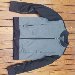 Colorblock lululemon bomber varsity jacket